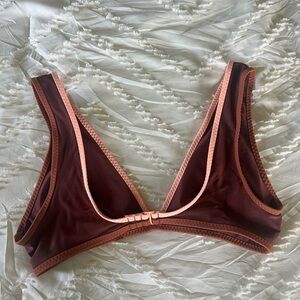 Aerie Scoop Swimsuit Top, size medium